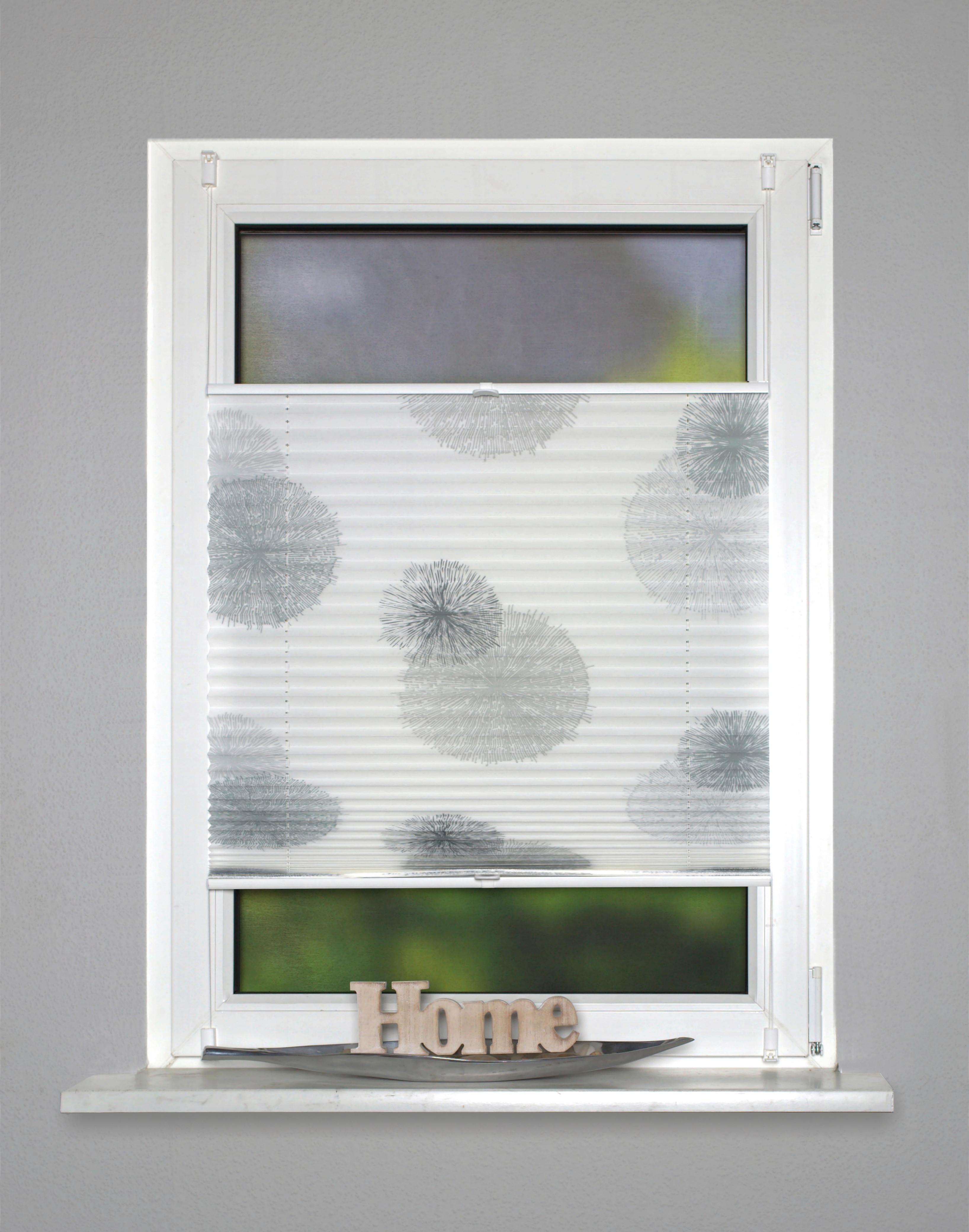Plissee Grau Naturfarben B: 70 Cm - Naturfarben/Grau, KONVENTIONELL, Textil (70/210cm)