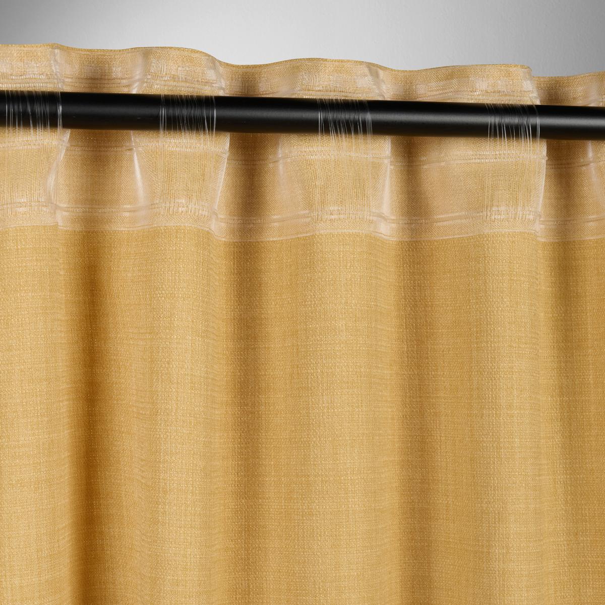 HOTOVÝ ZÁVĚS LEO, 135/255 cm, žlutá - žlutá, textil (135/255cm) - Premium Living