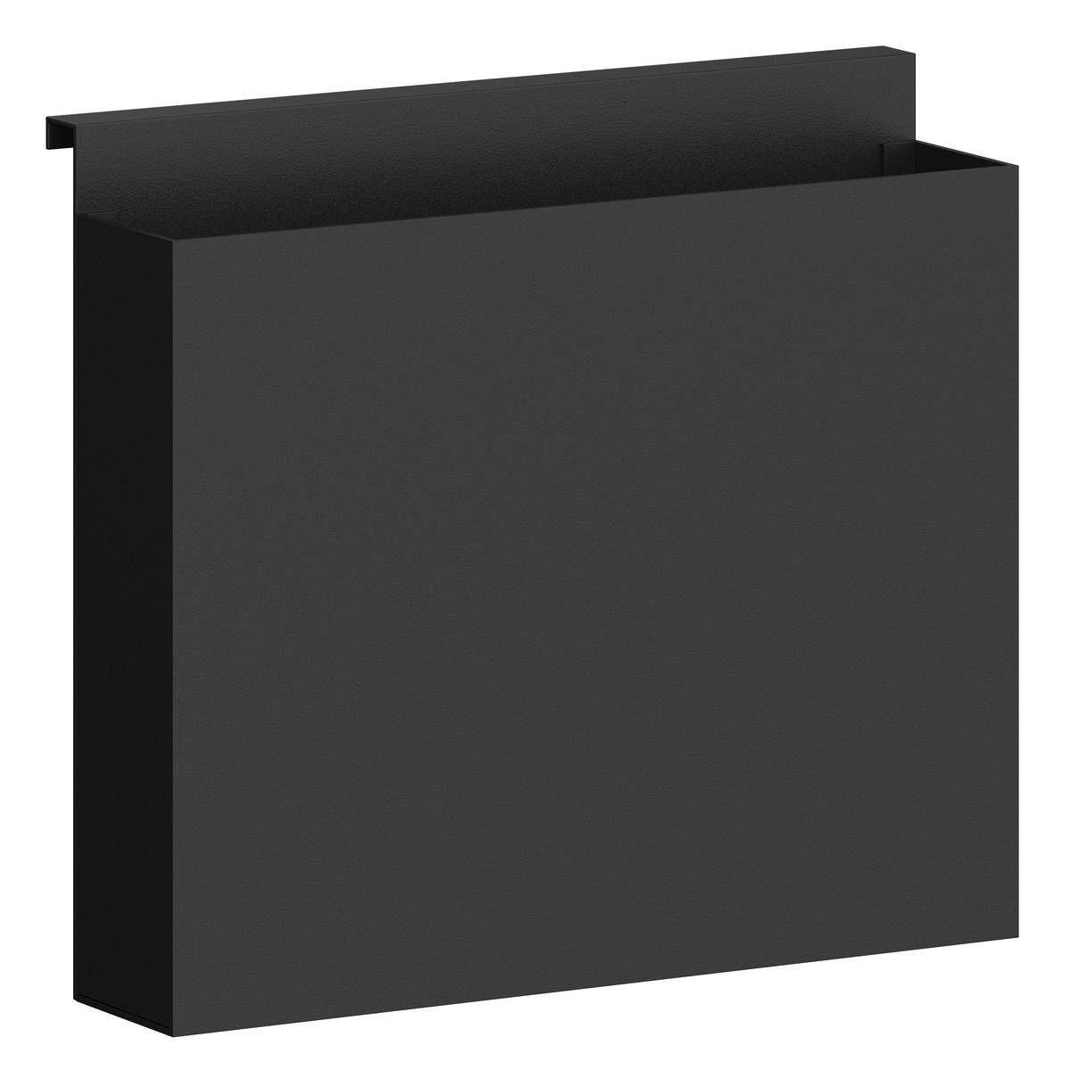Stojan na nože Systemstyle SYSTEMSTYLE -SB- - čierna, Modern, kov (25,7/24,2/8cm) - System Style