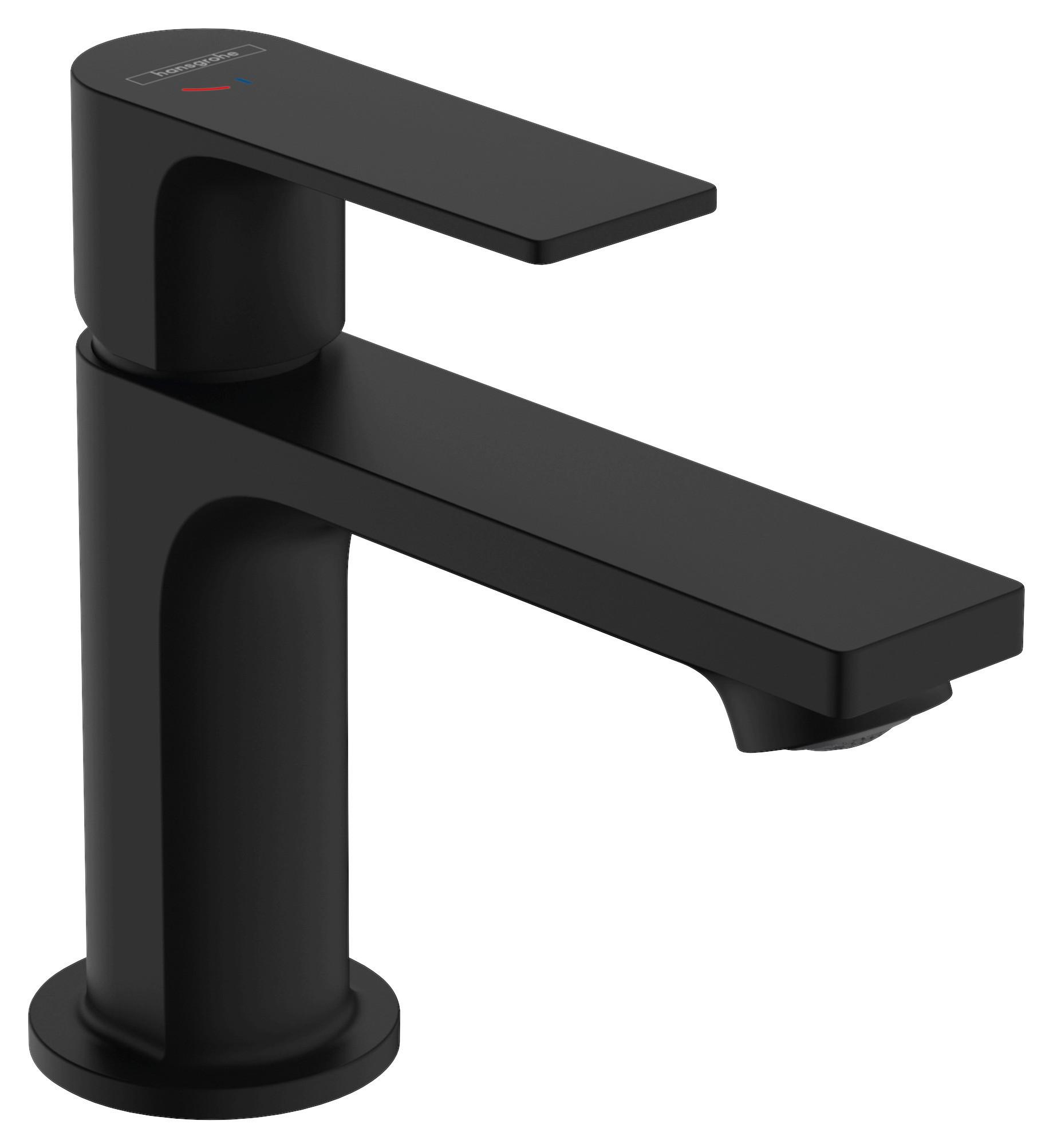 Waschtischarmatur Hg Rebris E Wtm Schwarz Matt H: 14,3 cm