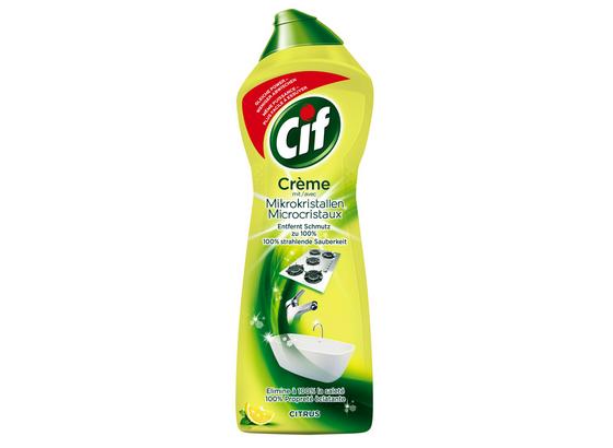 Universalreiniger Cif Creme Citrus - Basics, Karton/Kunststoff (5,4/28,1/9,1cm) Universalreiniger Cif Creme Citrus - Basics, Karton/Kunststoff (5,4/28,1/9,1cm)