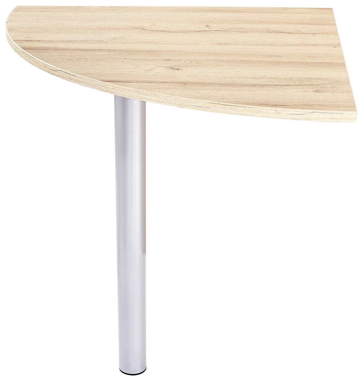 Sarok-csatlakozó Lap Mindi - tölgyfa színű, Modern, műanyag/faalapú anyag (70/72/70cm)