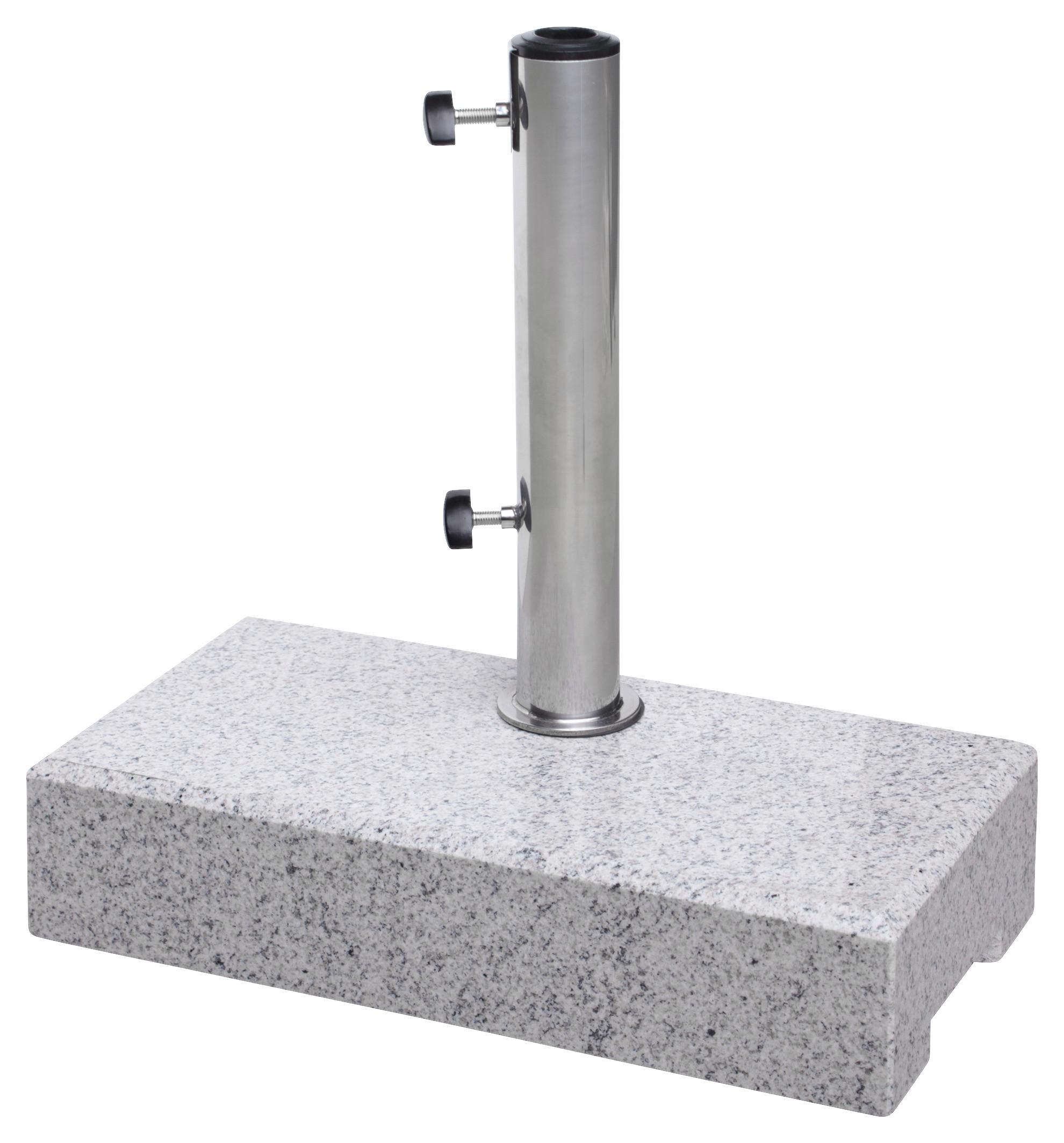 Schirmständer Granit Für Dm 2,5-4,8 Cm