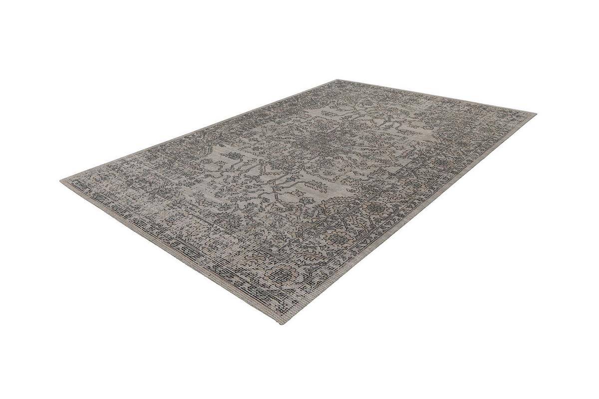 Vintage-Teppich Percy 300 - Taupe/Grün, KONVENTIONELL, Textil (80/150cm)