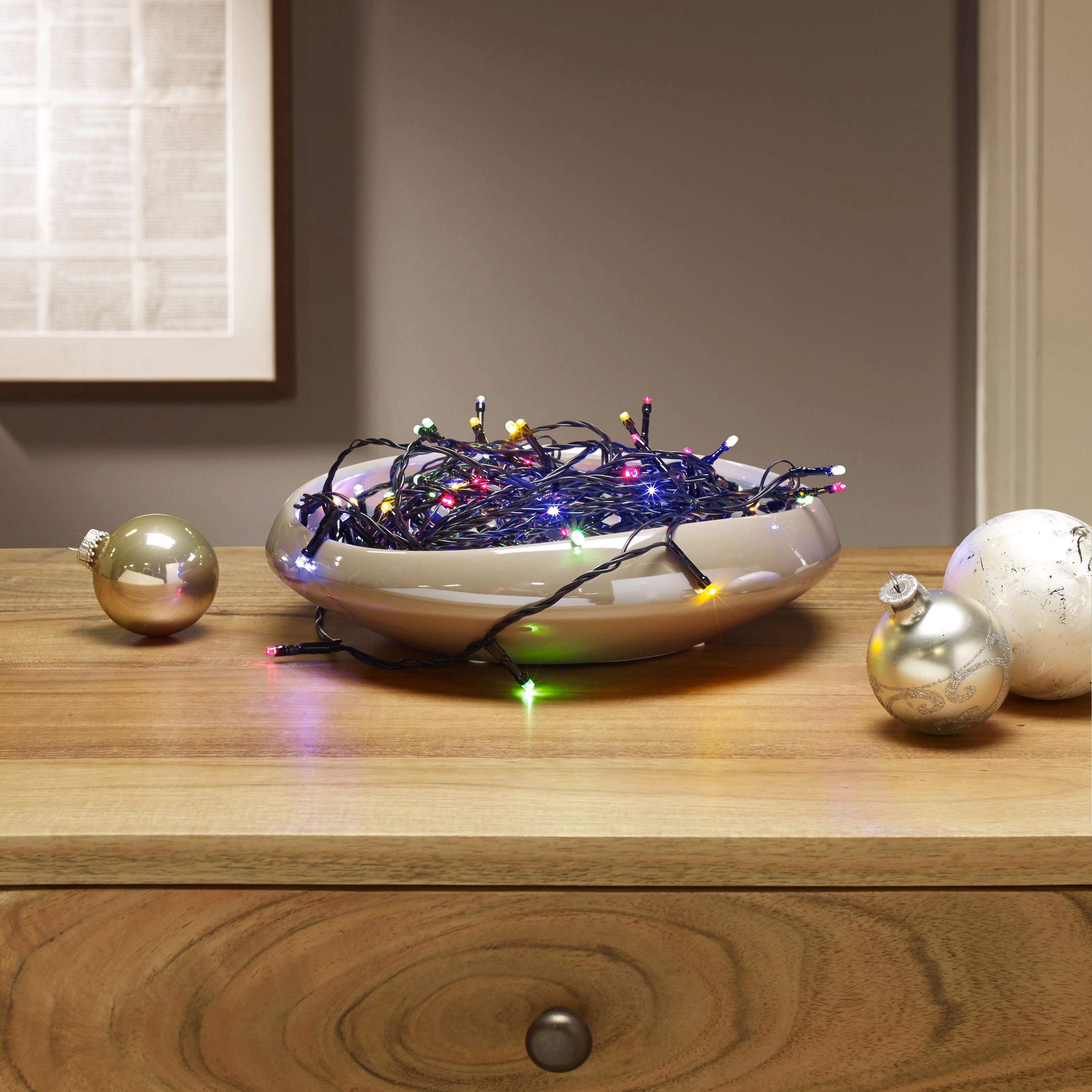 Fényfüzér Robin - Zöld, romantikus/Landhaus, Műanyag (1290cm) - James Wood