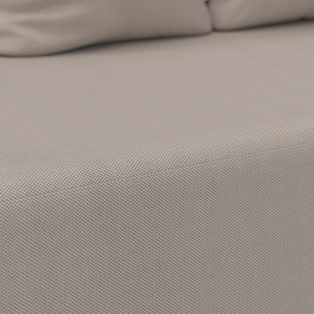 TERASOVÁ SEDACÍ SOUPRAVA MARINO - světle šedá/tmavě šedá, Moderní, kov/textil (153/81/76cm) - Bessagi Garden