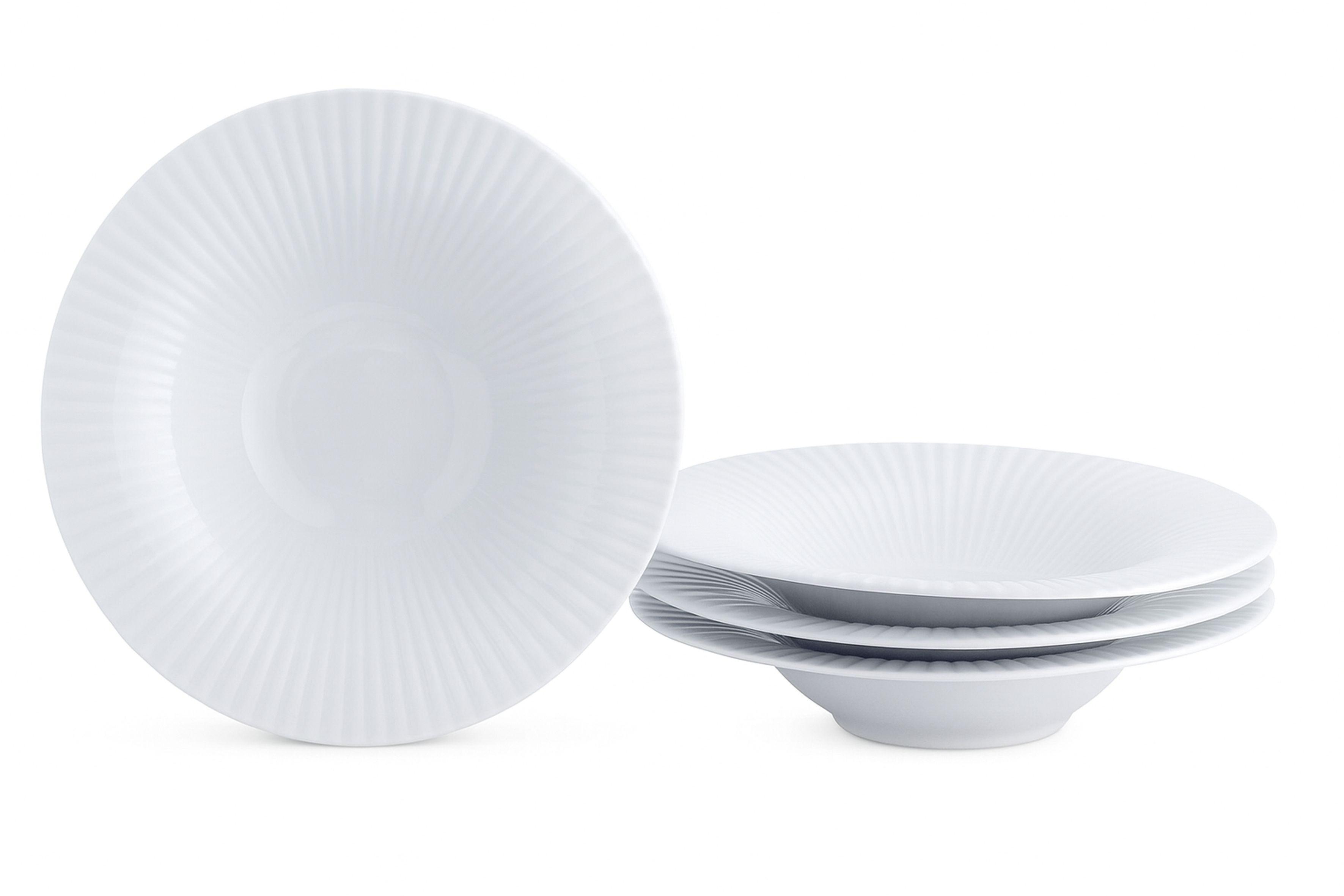 Gourmetteller Allegra Weiß, Ø ca. 30,5 cm - Weiß, Basics, Keramik (30,5/6,5cm) - Creatable