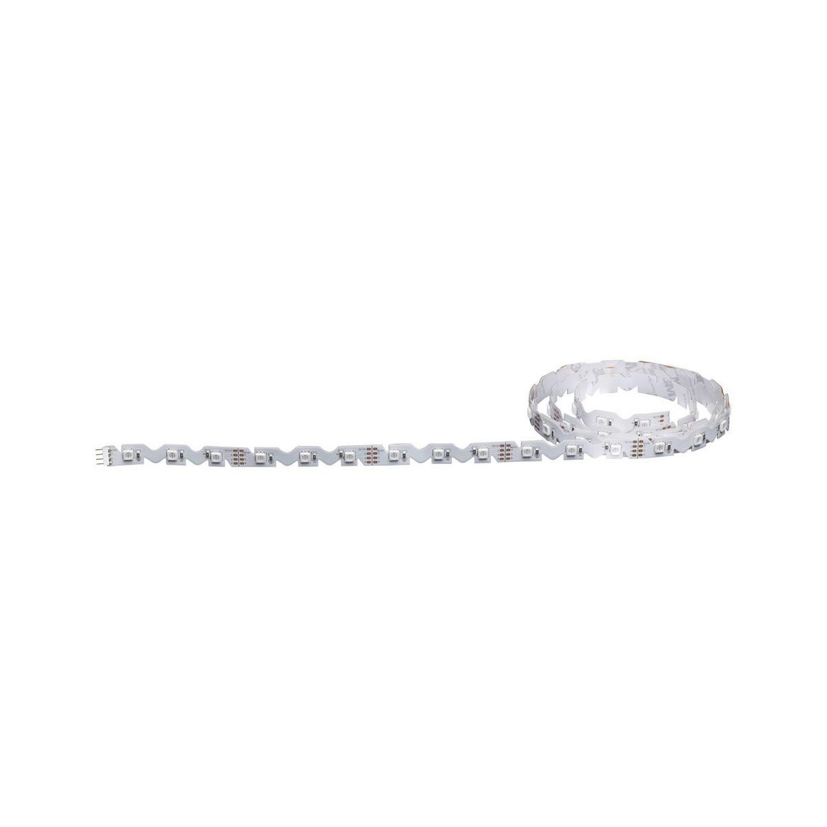 Led-streifen Farbwechsler L: 1,50 Cm Dimmbar - Weiß, Design, Kunststoff (150/1,3/0,2cm) - Paulmann