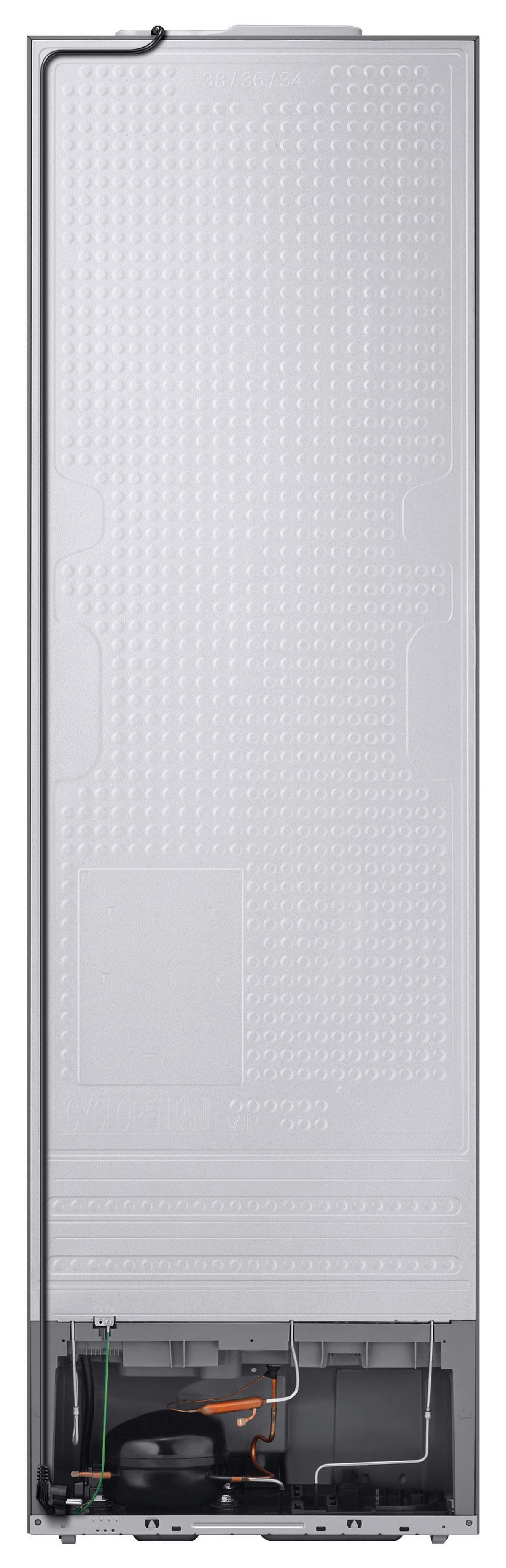 Kühl-Gefrier-Kombination Rb34c600esa - Edelstahlfarben, Basics (59,5/185,3/65,8cm) - Samsung