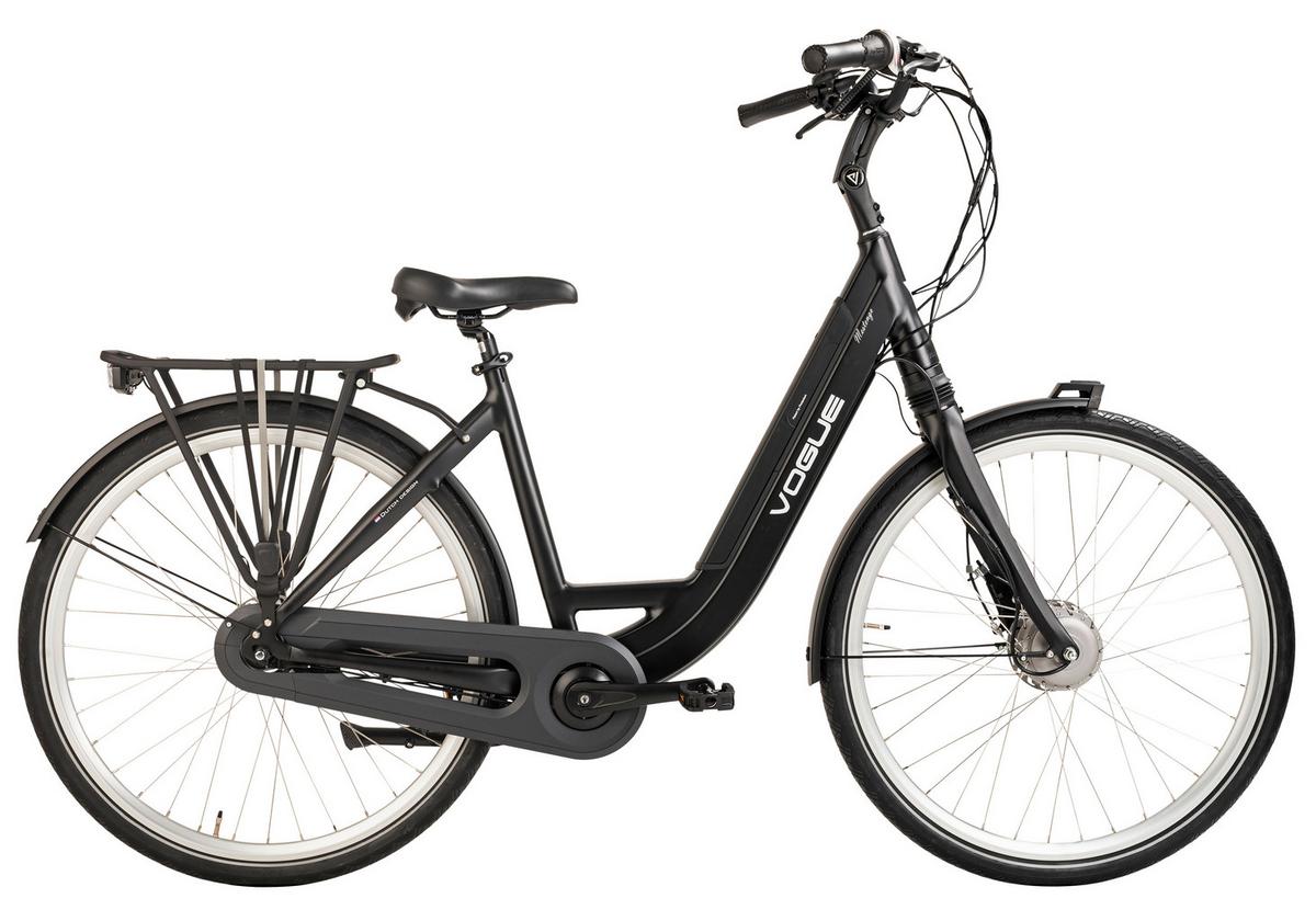 E-Bike City Damen Vogue Mestengo 28 Zoll , 7 Gänge - Schwarz, Basics, Metall (180/70/100cm)