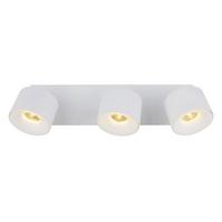 LED-Strahler 56961-3w - Transparent/Weiß, Design, Kunststoff/Metall (33/7,2/12cm) - Globo