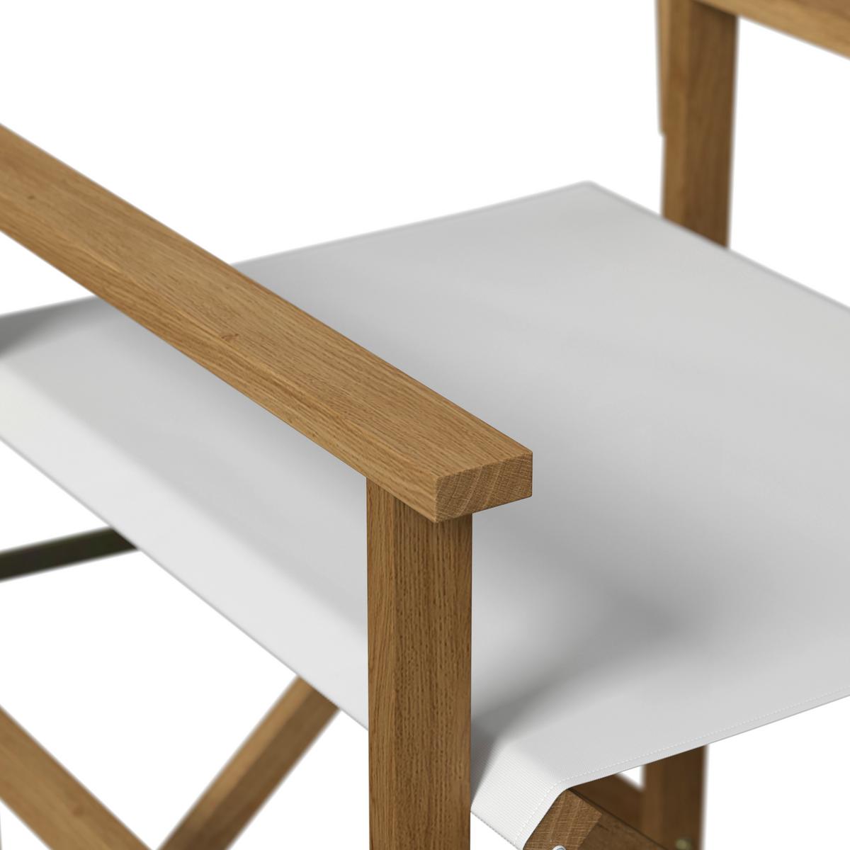 SADA NA BALKON STELLA - bílá/barvy akácie, Moderní, dřevo/textil (49,5/90/51cm) - Bessagi Garden