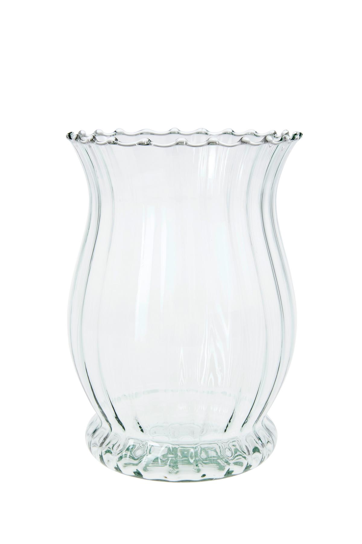 Vase Paola - Klar, KONVENTIONELL, Glas (15/20cm) - Ondega