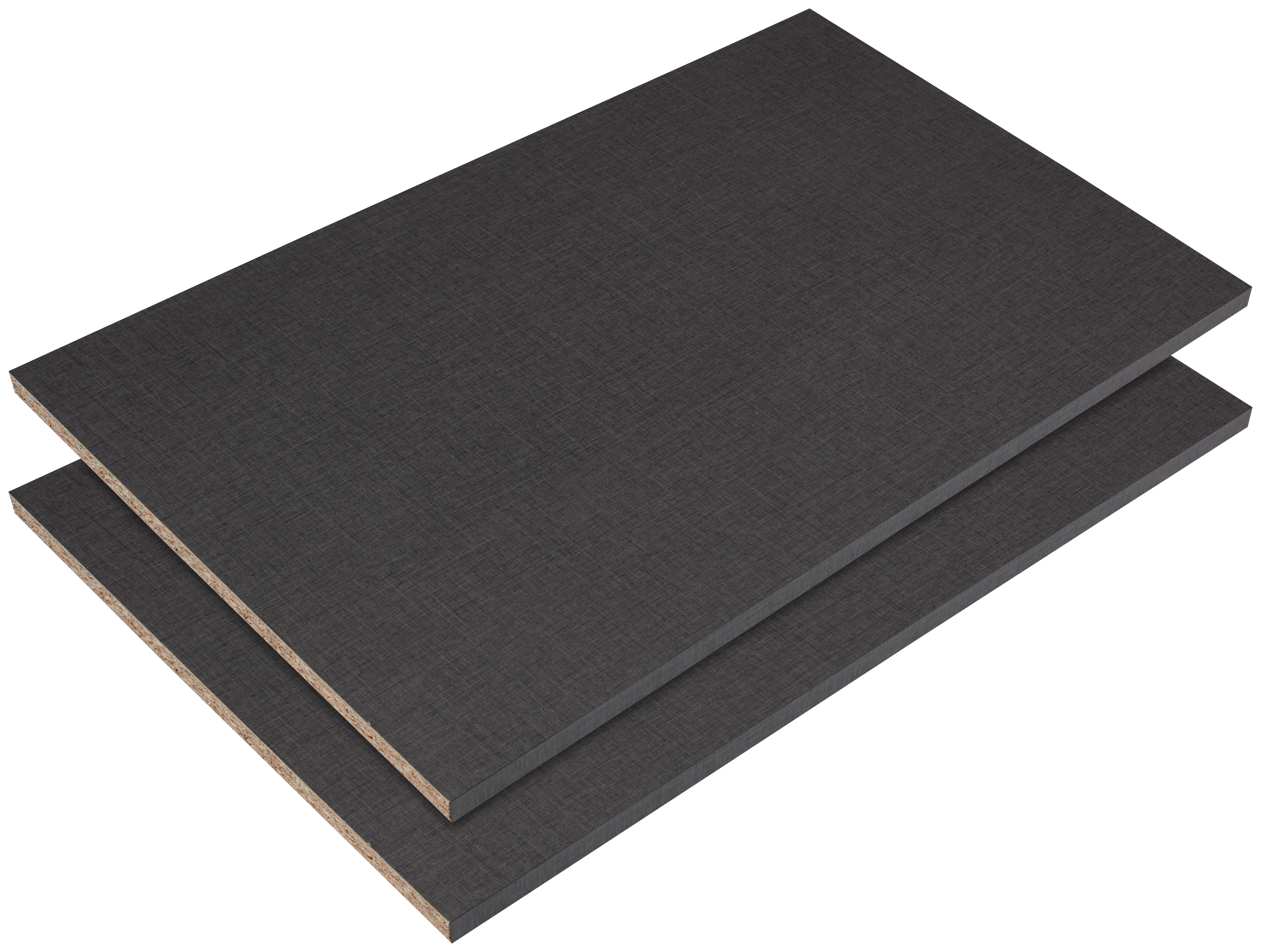 Einlegeböden 2er-Set Schrank Tokio 82,6x51,5 cm Twist Dekor