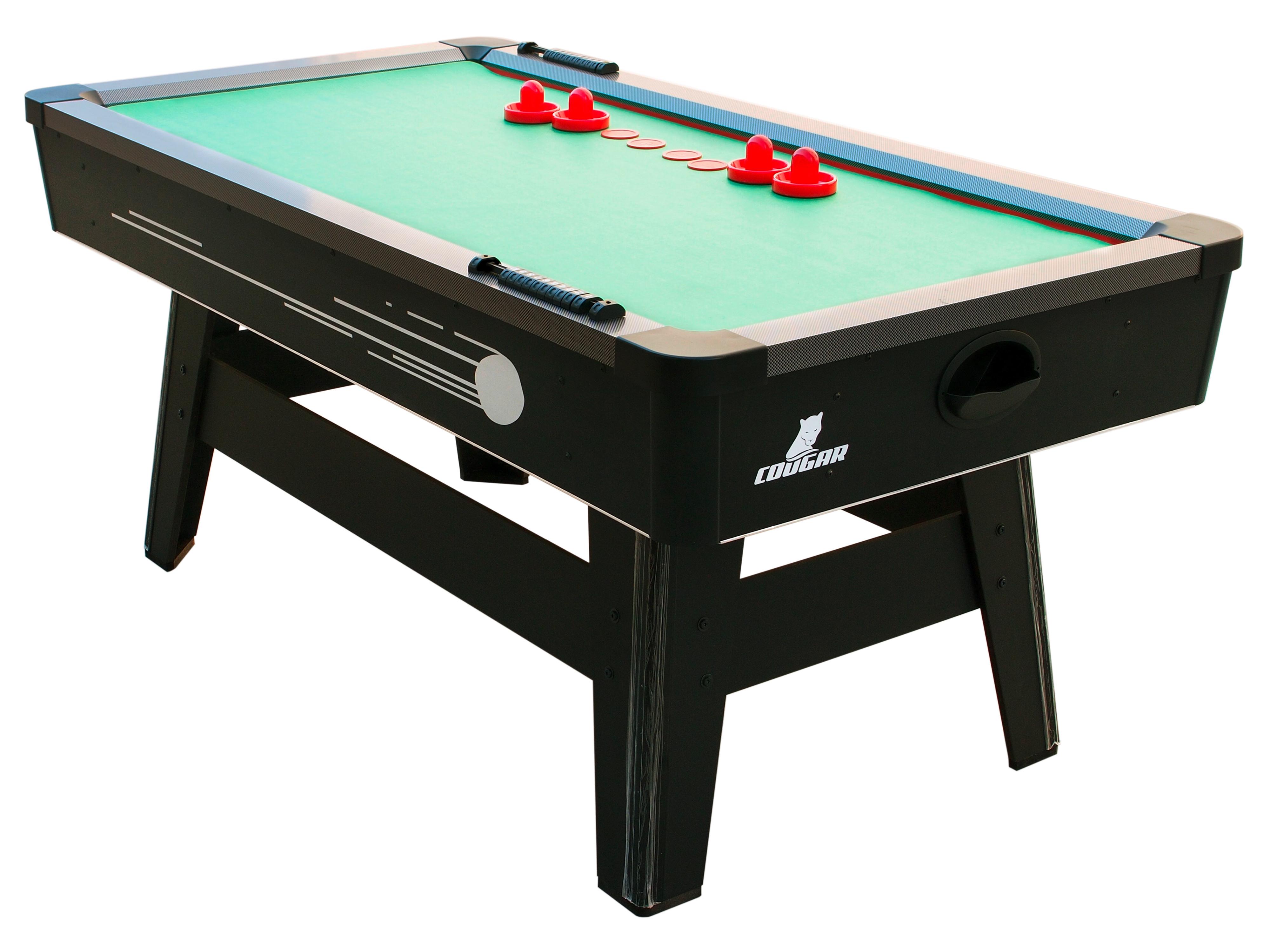 Tisch-eishockey Hattrick Hero L: 183 Cm Rot/schwarz/weiß - Rot/Schwarz, Basics, Holz (97/81/183cm) - Ambia Garden