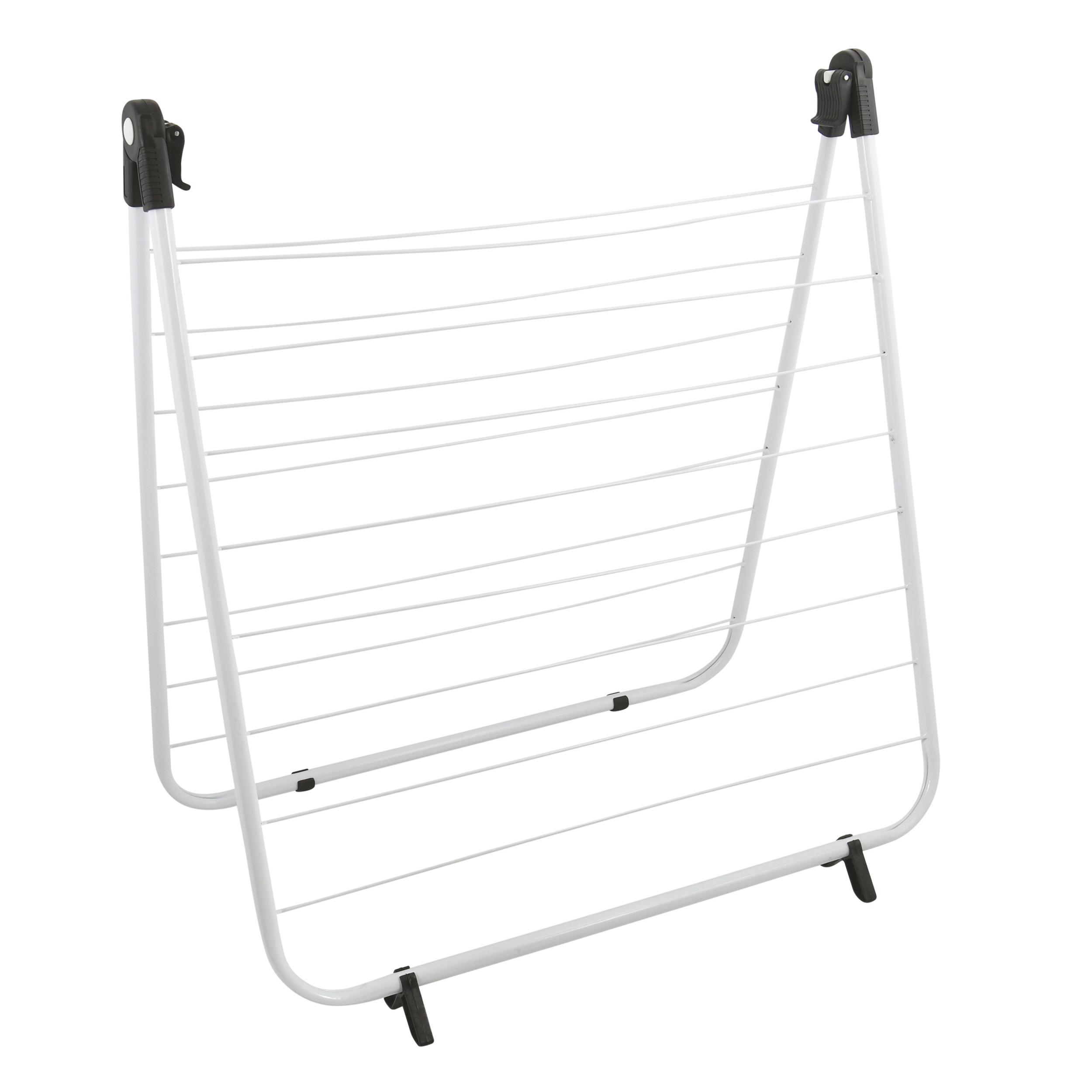 Badewannentrockner Stahl, weiß - Weiß, Basics, Metall (4/66/122cm) - MSV