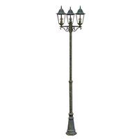 Außenstehleuchte Norderney Bronzefarben - Bronzefarben, Basics, Glas/Metall (58/220/55cm)