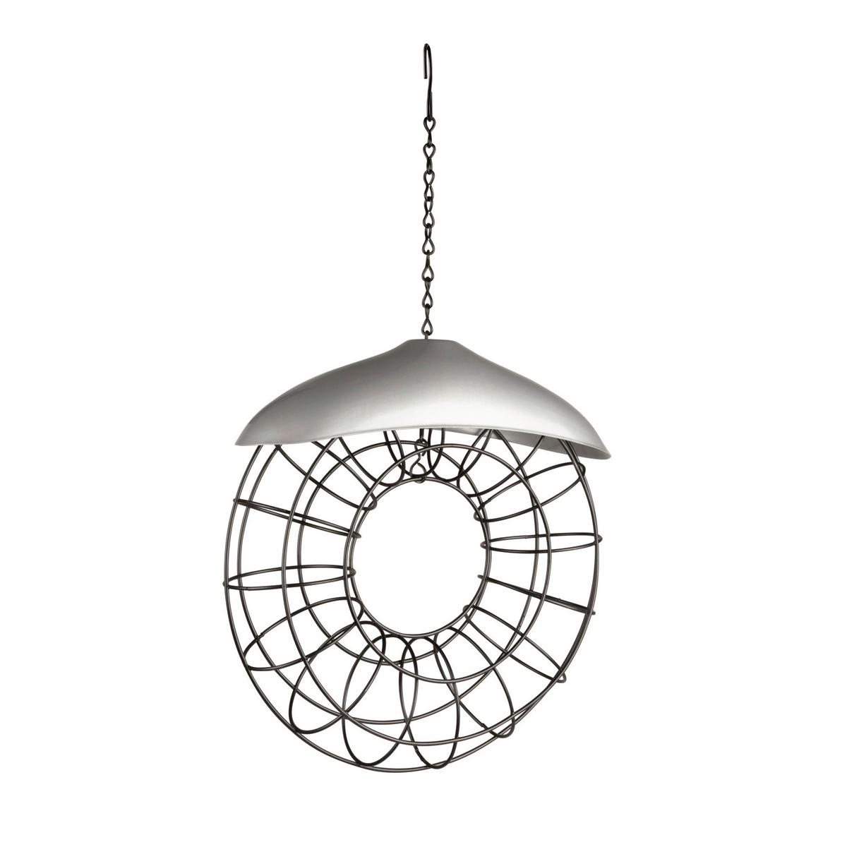 Meisenknödelhalter Bxhxt: 23x23x,5x8,2 Cm - Edelstahlfarben, Basics, Metall (23/23,5/8,2cm) - Windhager