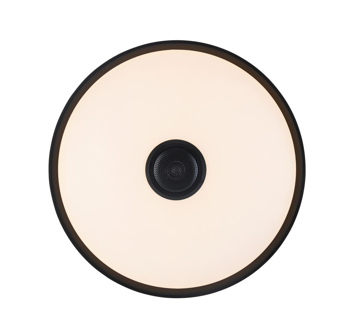 STROPNÉ LED SVIETIDLO MIRSADA -TUYA- - čierna/biela, kov/plast (42/8,5cm) - Premium Living