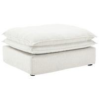 Hocker Aurora - Schwarz/Weiß, Trend, Textil (90/46/105cm) - Livetastic