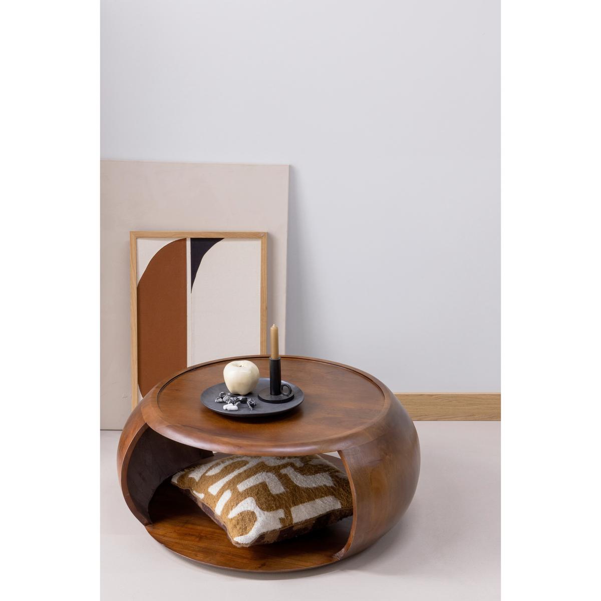 Couchtisch Cole Braun B: 72 cm - Braun, Design, Holz (72/72/36cm) - Livetastic