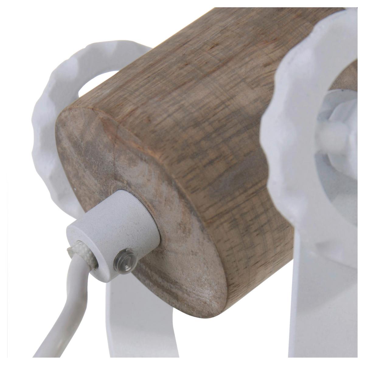 Deckenspots Gearwood - Anthrazit/Kupferfarben, Trend, Holz/Metall (59/19/23cm)
