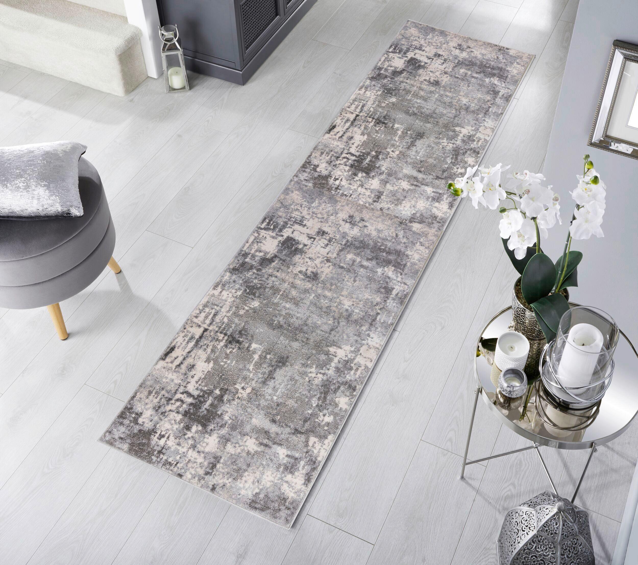 Teppich Grau B: 300 Cm - Grau, Basics, Textil (300/80cm)