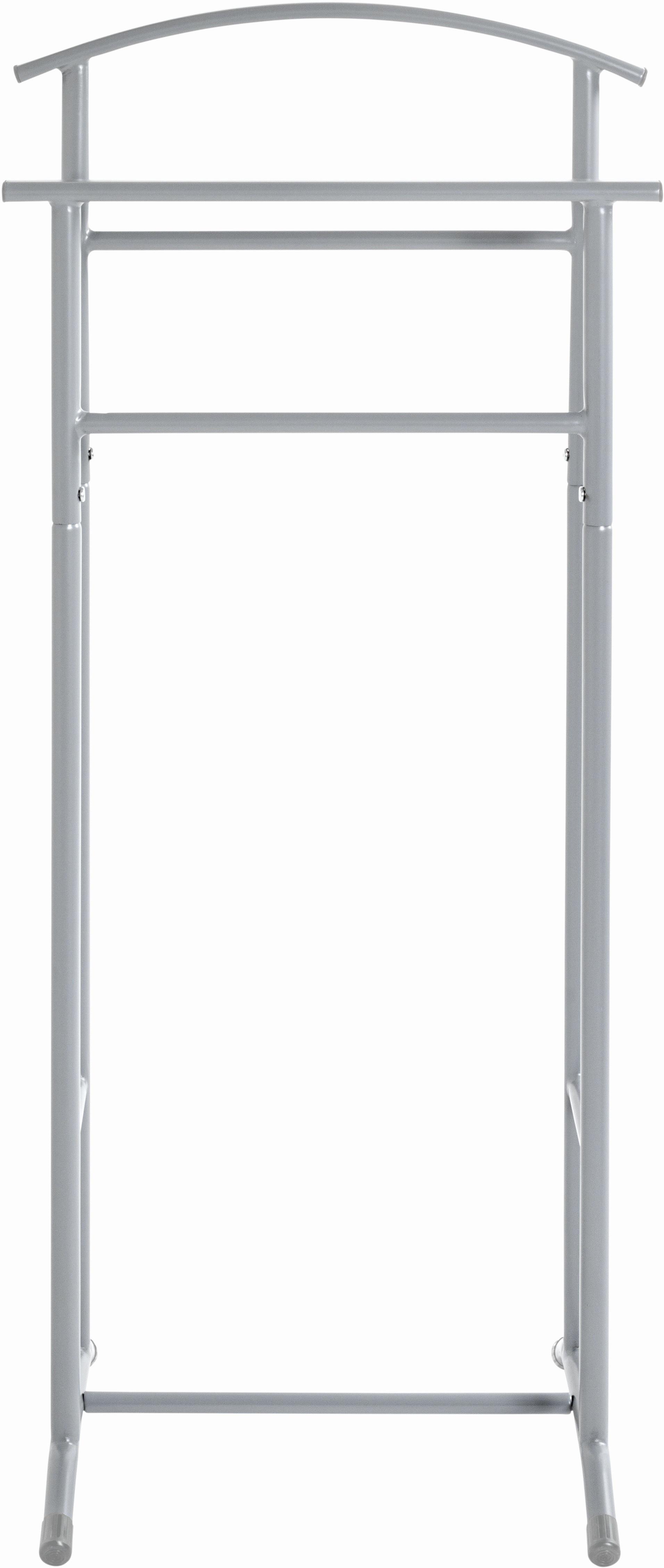Nemý sluha Björn, sivý, š: 48 cm - sivá, Basics, kov (48/107/36cm)