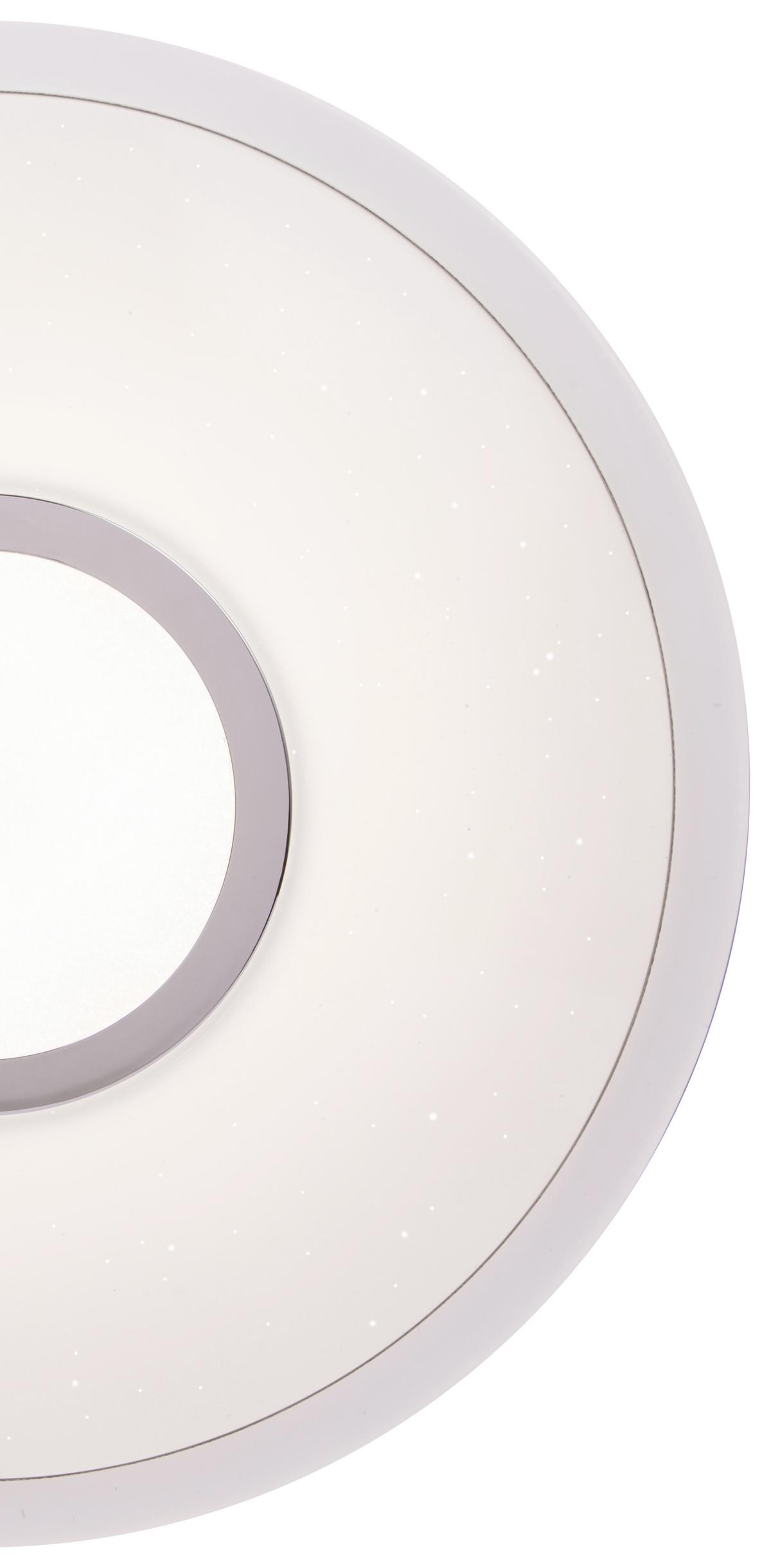 Led-deckenleuchte Connor Ø 40 Cm Mit Smart-Steuerung - Basics, Kunststoff/Metall (40/6,5cm) - Globo