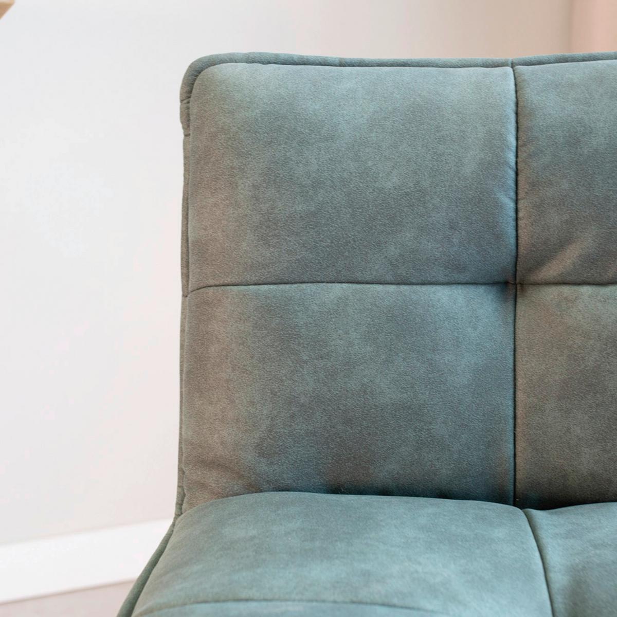 Barhocker-set Jeremy - Schwarz/Mintgrün, KONVENTIONELL, Textil/Metall (44/87/50cm) - MID.YOU