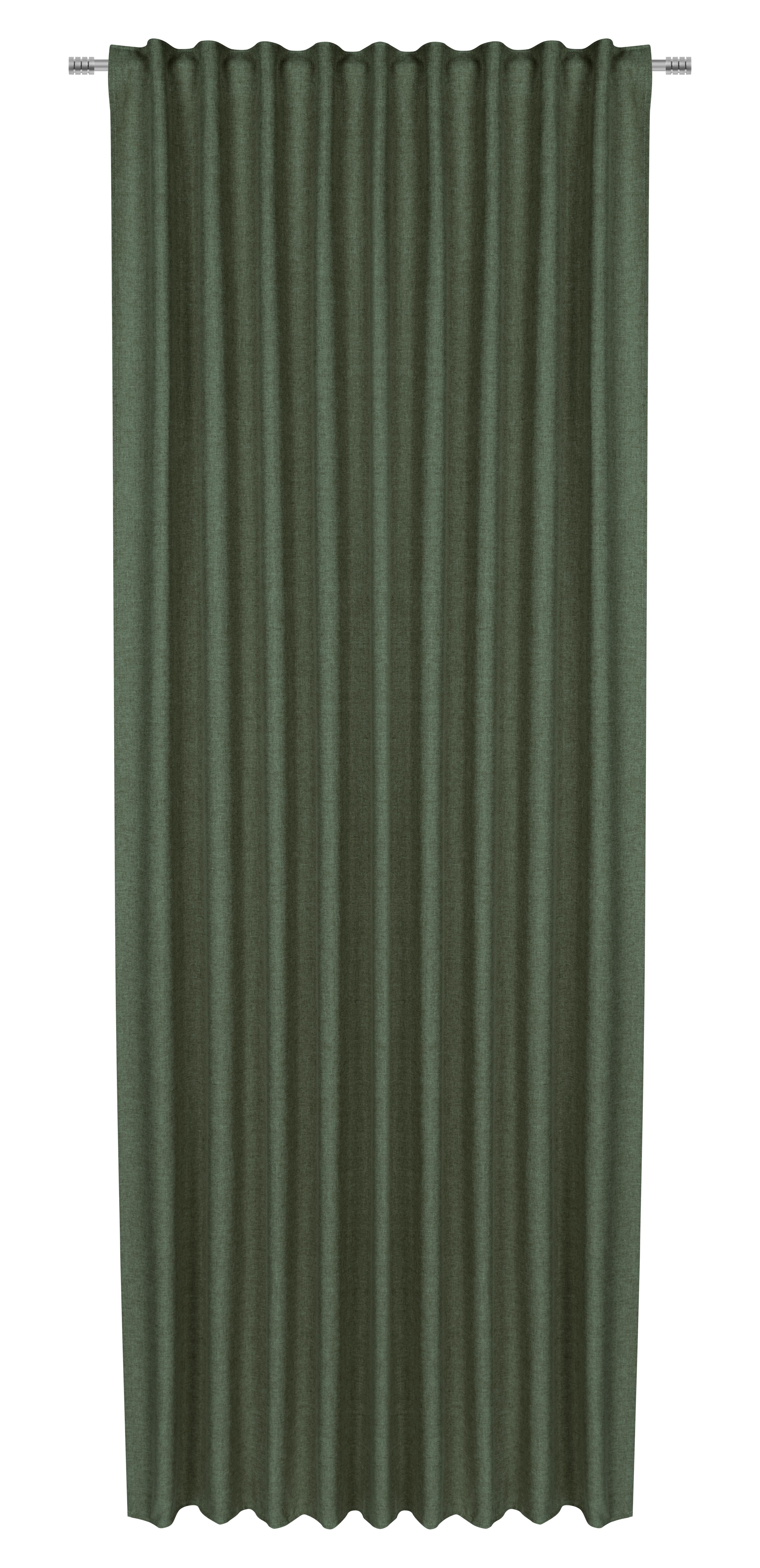 HOTOVÝ ZÁVES ULRICH -EXT- -TOP- - zelená, textil (135/245cm) - Modern Living