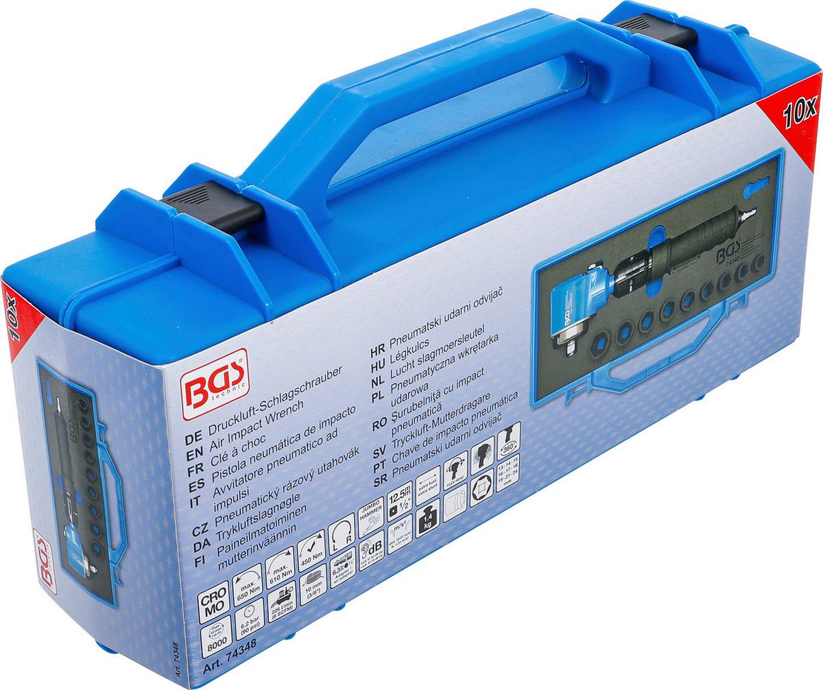 Schlagschrauber 74348 - Blau/Schwarz, Basics (26,9/3,7/3,5cm)