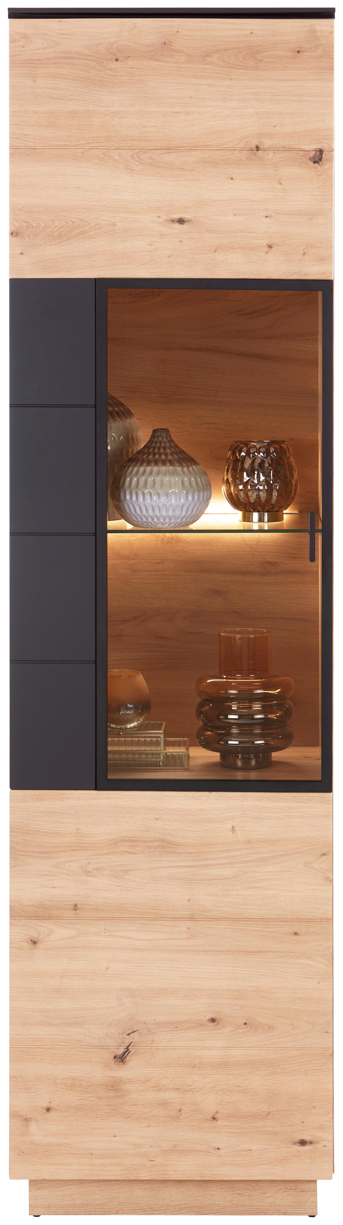 Einlegebodenbeleuchtung Led-Leiste 8w Handschalter - Anthrazit, MODERN, Kunststoff/Metall (45/1,5/2cm)