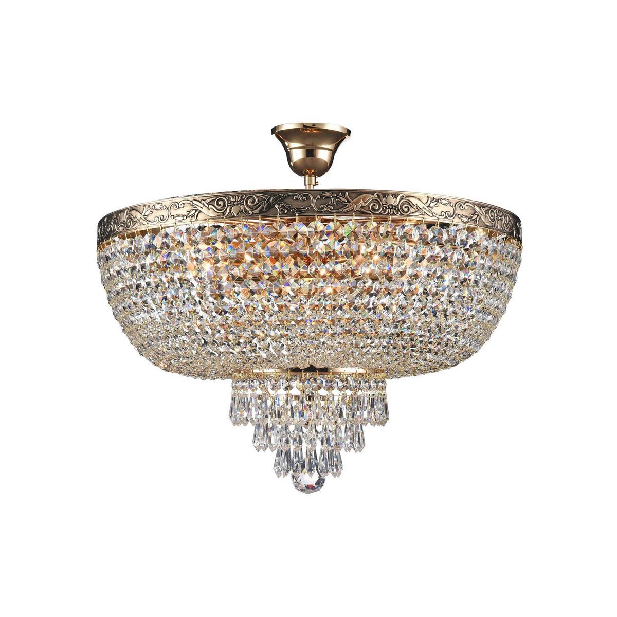 Kronleuchter Palace - Goldfarben, Trend, Metall (50/38cm) - MAYTONI