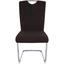 Schwingstuhl Conny - Chromfarben/Braun, MODERN, Textil/Metall (44/96,5/59cm) Schwingstuhl Conny - Chromfarben/Braun, MODERN, Textil/Metall (44/96,5/59cm)