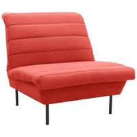 Sessel Looks Ix - Schwarz/Orange, Design, Textil (92/92/103cm) - LOOKS by W.Joop