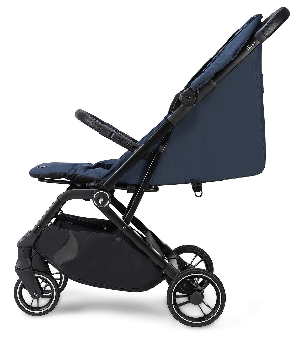 Buggy Sportwagen Boogy 2 - Schwarz/Dunkelblau, Basics, Textil/Metall (51/105/84,5cm) - Osann
