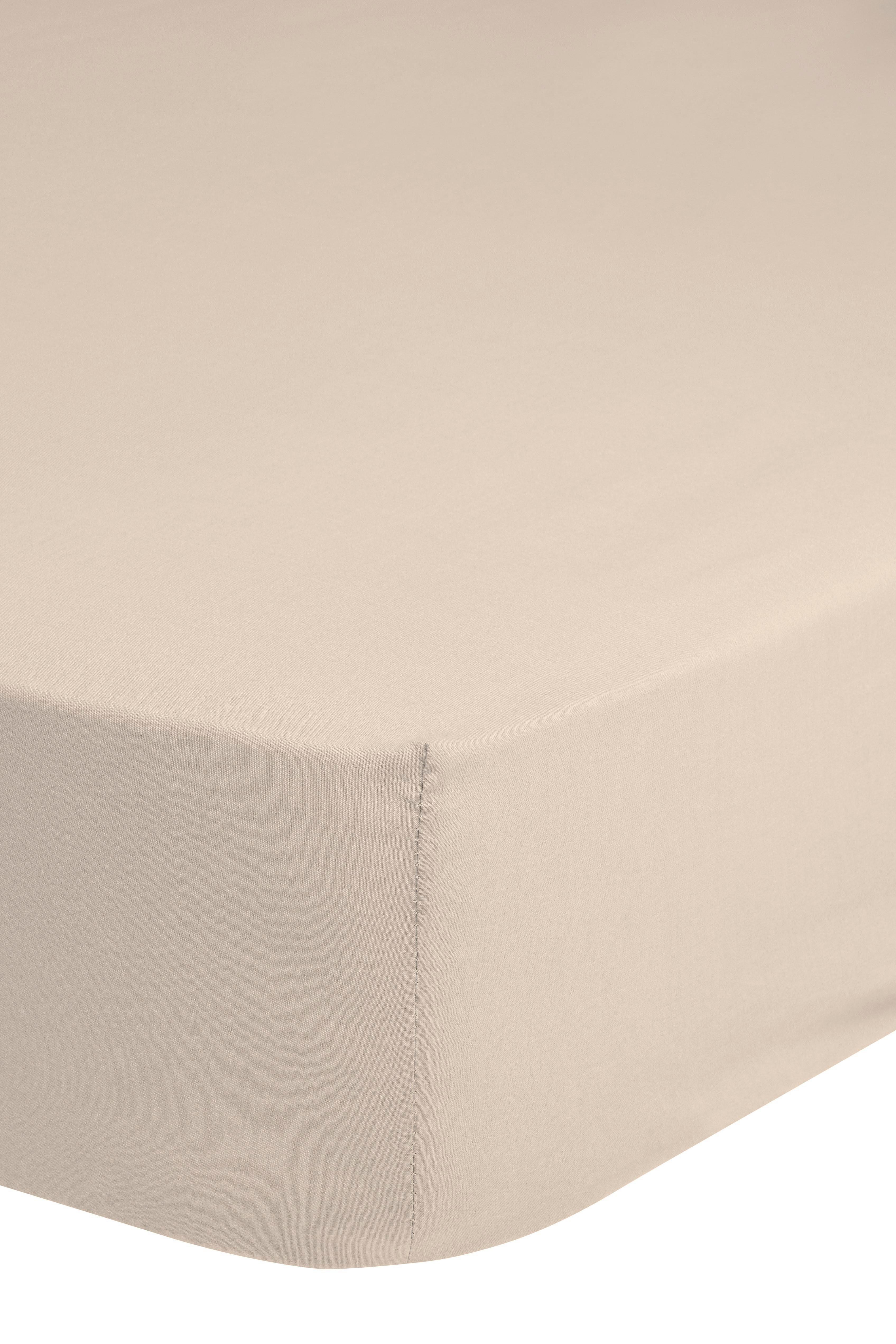 Spannleintuch Jersey Natur- Farben 140x200 Cm Baumwolle - Naturfarben, Basics, Textil (140/200cm) - MID.YOU