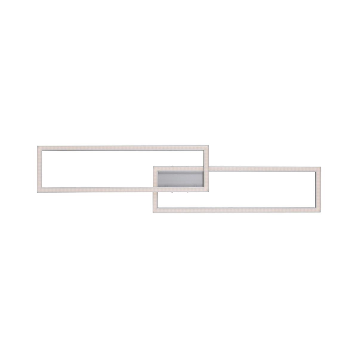 LED-Deckenleuchte 16430-55 Lolasmart-Maxi - Silberfarben, Design, Kunststoff/Metall (110/26,5/8,5cm)