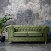 Schlafsofa Laura Dunkelgrün, B: 190cm - Dunkelgrün/Braun, Design, Textil (190cm) - P & B