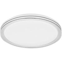 Led Mennyezeti Lámpa Beate - opál/fehér, Modern, műanyag/fém (49/7,5cm) - Luca Bessoni