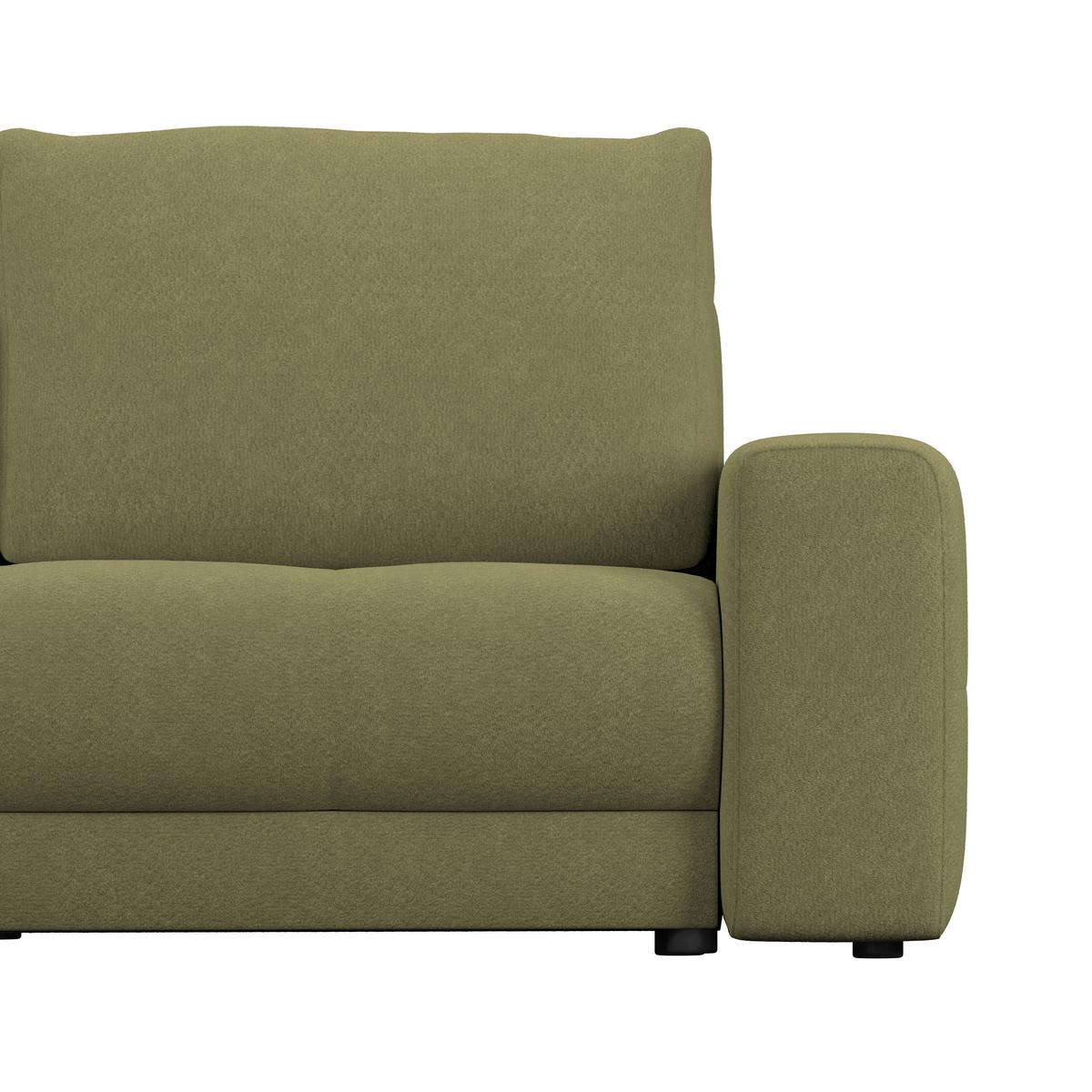 Ecksofa Adria Grün, S: 213x308 cm - Grün, Trend, Textil (213/308cm) - Luca Bessoni