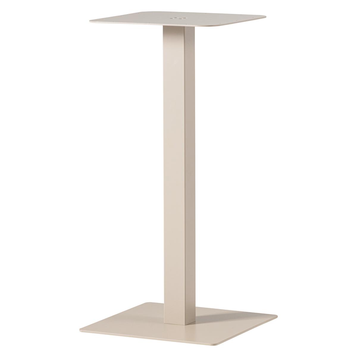 TISCHGESTELL Tablo Grau L: 50cm - Grau, MODERN, Metall (50/50/105cm) - Livetastic