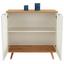Komoda Turin 2 - farby dubu/biela, Moderný, kompozitné drevo (90/87/40cm) Komoda Turin 2 - farby dubu/biela, Moderný, kompozitné drevo (90/87/40cm)