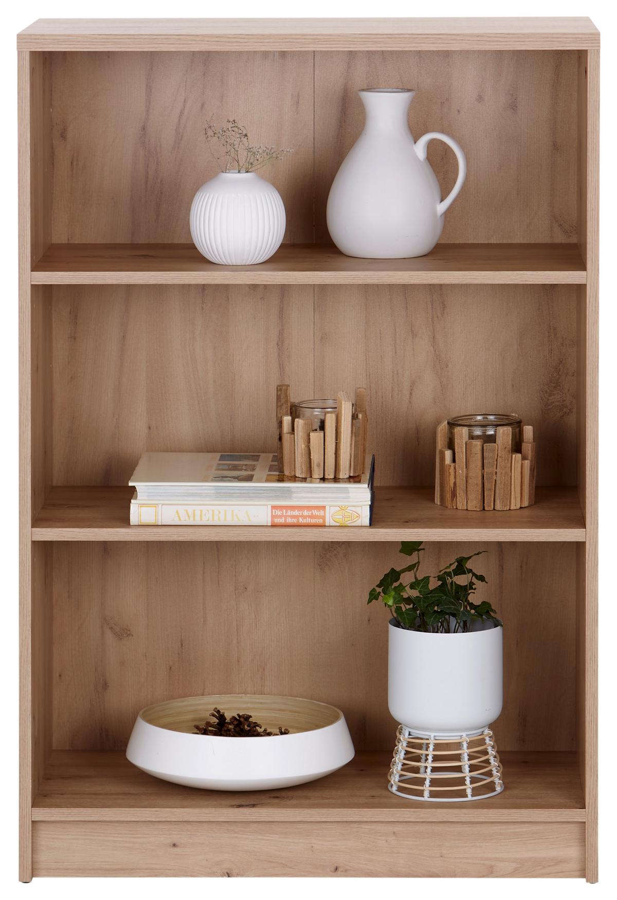 Regal 4-you New B: 74 Cm Eiche Artisan Dekor - Eiche Artisan, MODERN, Holzwerkstoff (74/111,5/35,2cm)
