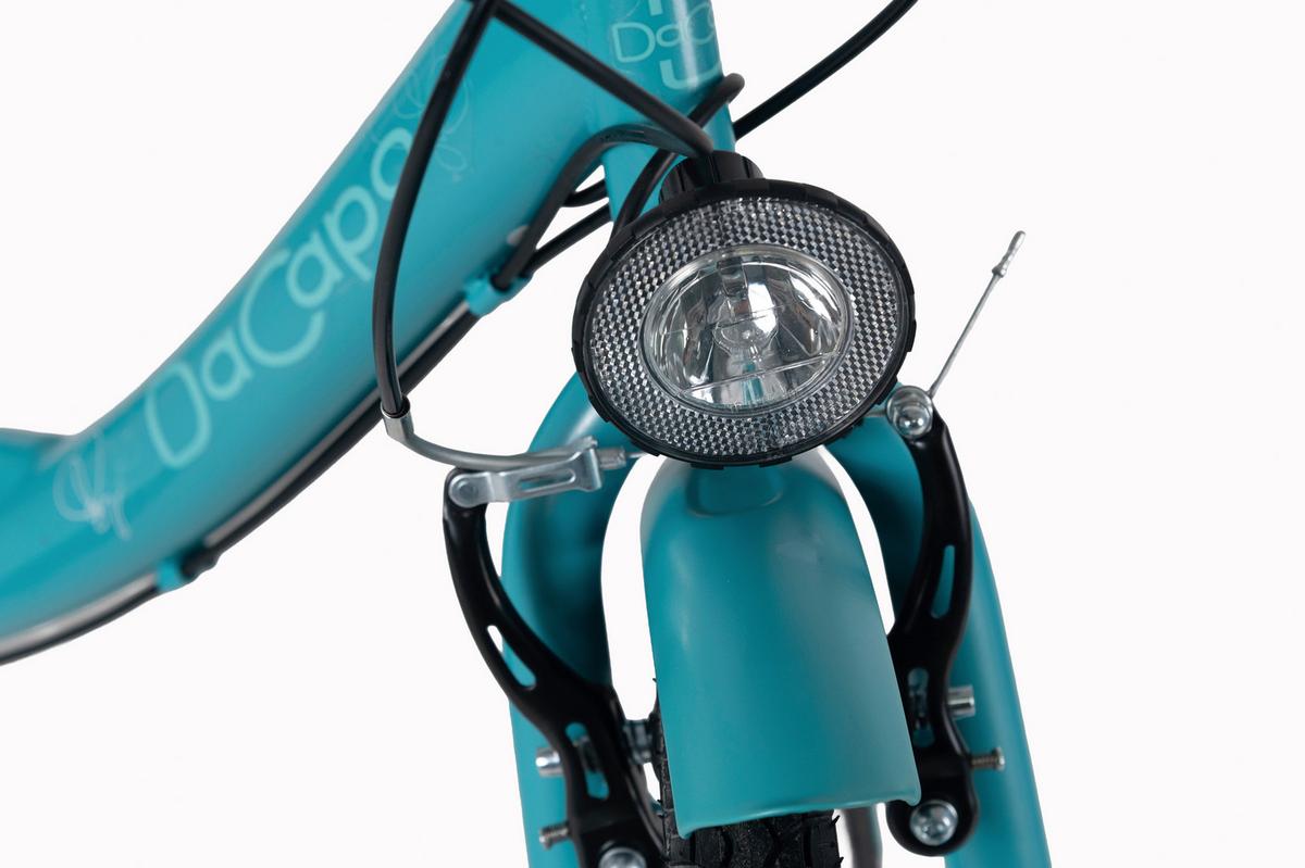 Kinderfahrrad 24'' DaCapo grün - Grün, Basics, Metall (25/140/60cm)