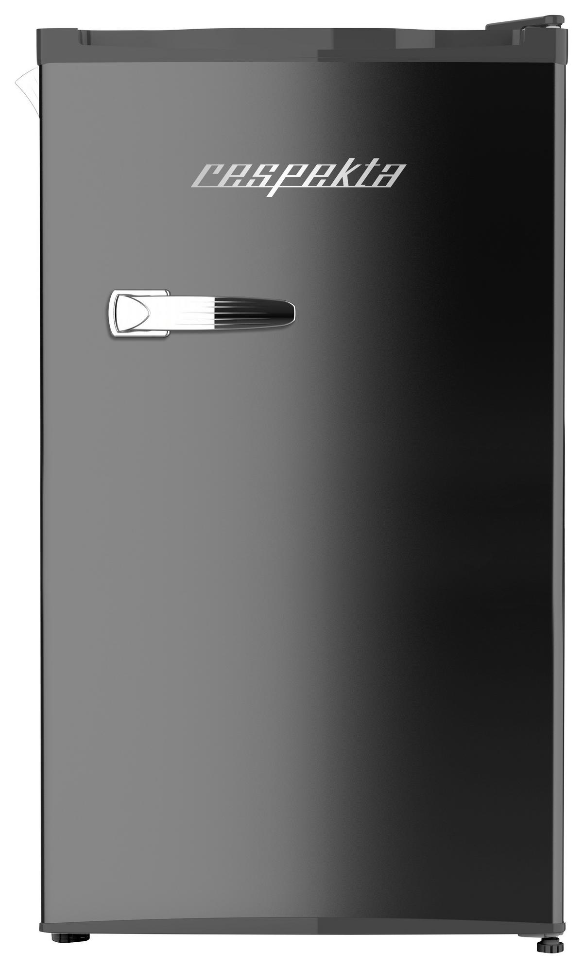 KÜHLSCHRANK Schwarz B: 47,4 cm - Schwarz, Basics, Glas/Kunststoff (47,4/83,1/44,7cm) - Respekta