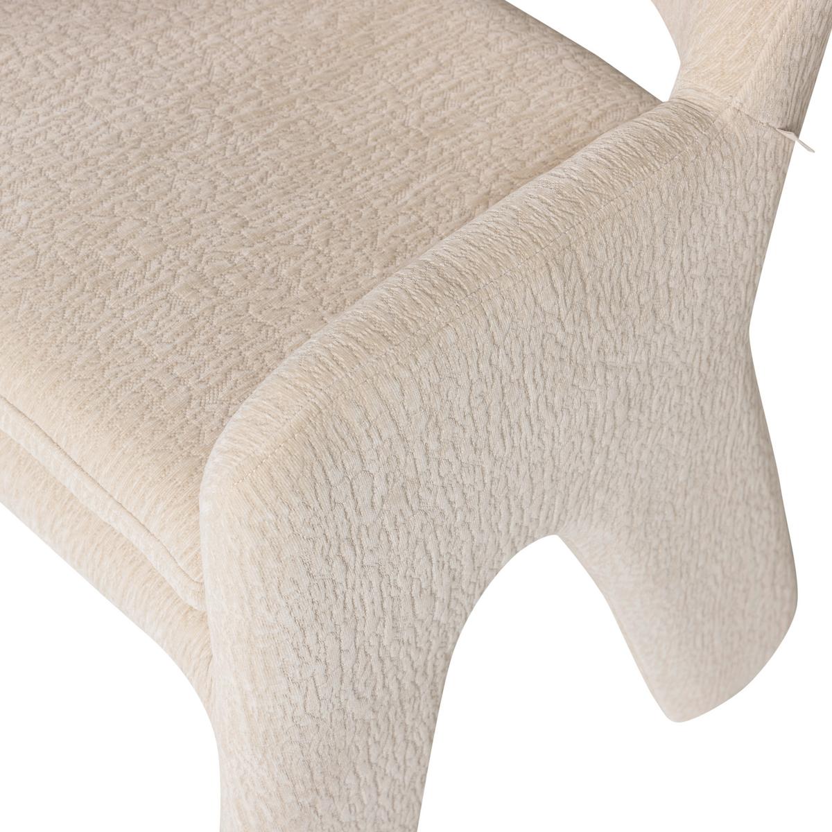 ARMLEHNSTUHL Bigfoot Sandfarben B: 57cm - Sandfarben, MODERN, Textil (57/78/56cm) - Livetastic