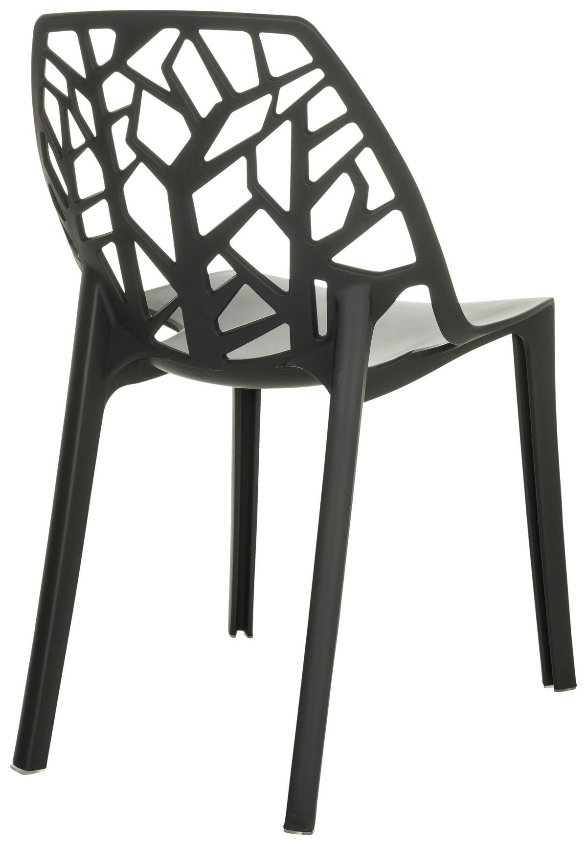 Stuhl Artifo Tri - Schwarz, Basics, Kunststoff (47/80/56cm) - MID.YOU