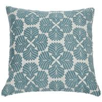 Zierkissen Raffaella 45x45 Cm Polyester Mintgrün Mit Zipp - Mintgrün, MODERN, Textil (45/45cm) - Luca Bessoni